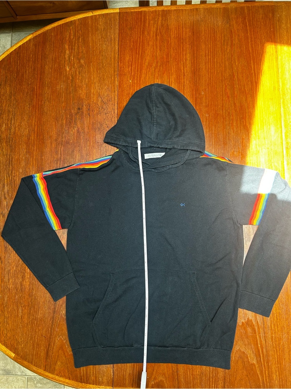 Outerknown Black Pullover Hoodie